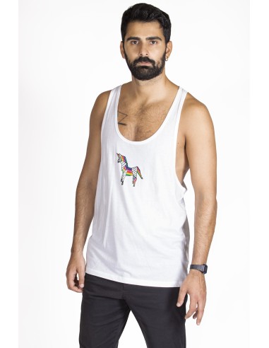 Men's Origami Unicorn "Pride Unfolded" Tank Top