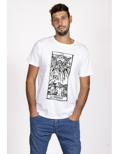 T-shirt  Uomo "Tarot De Marseille" Tarocchi di Marsiglia  Le Jugement XX