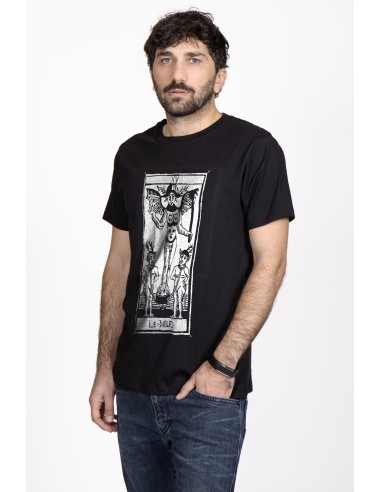 T-shirt  Uomo "Tarot De Marseille" Tarocchi di Marsiglia  Le Diable XV