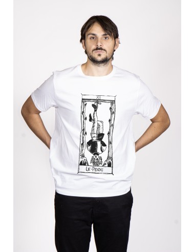 T-shirt  Uomo "Tarot De Marseille" Tarocchi di Marsiglia  Le Pendu XII