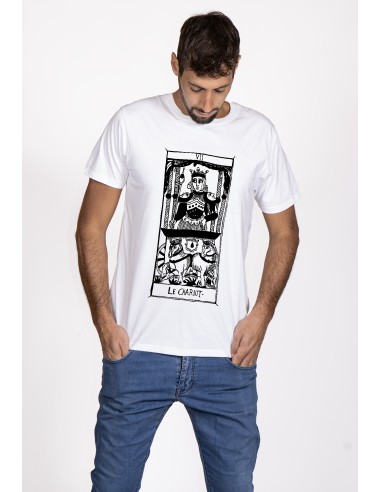 T-shirt  Uomo "Tarot De Marseille" Tarocchi di Marsiglia  Le Chariot VII