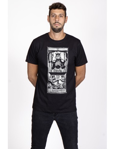 T-shirt  Uomo "Tarot De Marseille" Tarocchi di Marsiglia  Le Chariot VII