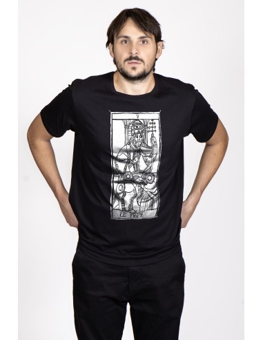 T-shirt  Uomo "Tarot De Marseille" Tarocchi di Marsiglia  Le Pape V