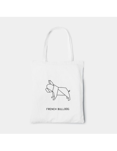 Shopper Bag Origami French Bulldog Bag