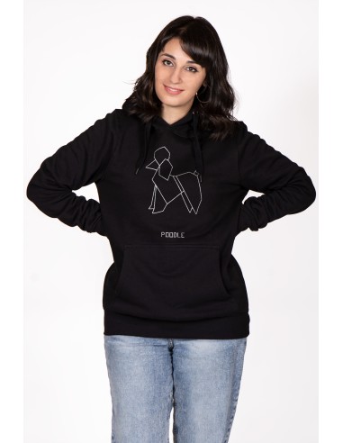 Origami Poodle Women's Hoodie