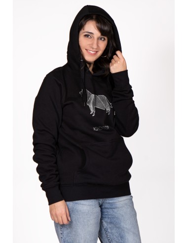 Origami Komondor Women's Hooded Sweatshirt