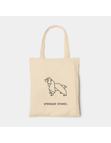 Shopper Bag Origami Springer Spaniel Bag