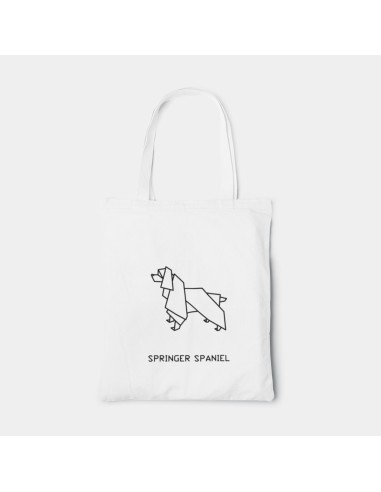 Shopper Bag Origami Springer Spaniel Bag