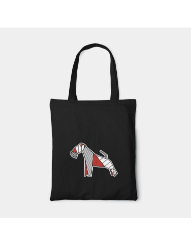 Shopper Bag Pop Bag Origami Fox Terrier