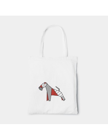 Shopper Bag Pop Bag Origami Fox Terrier