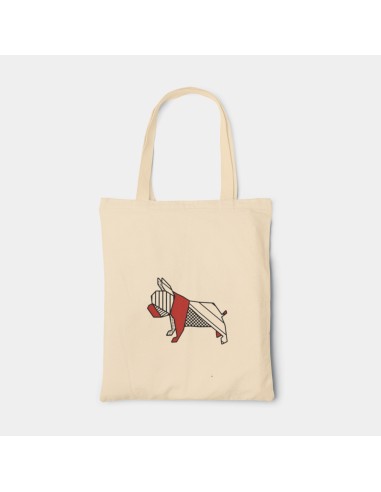 Shopper Bag Pop Origami French Bulldog Bag