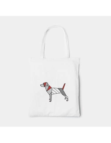 Shopper Bag Pop Origami Jack Russell Bag