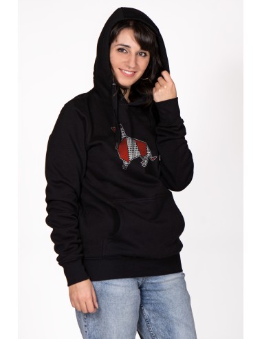 Pop Origami Collie Women's Hoodie