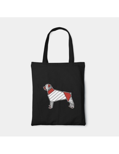 Shopper Bag Pop Origami Rottweiler Bag