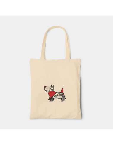 Shopper Bag Pop Bag Origami Scottish Terrier