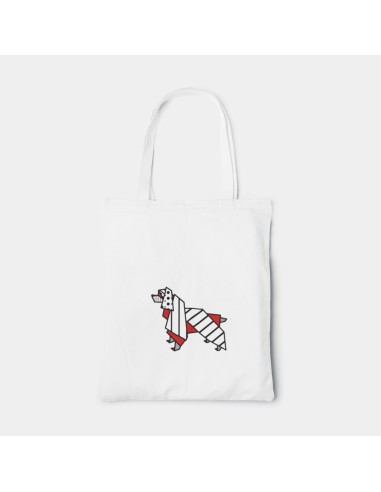 Shopper Bag Borsa Pop Origami Springer Spaniel