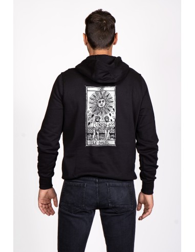 Tarot De Marseille Le Soleil XIX Men's Hoodie