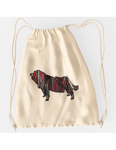 Drawstring Bag Pop Origami Komondor