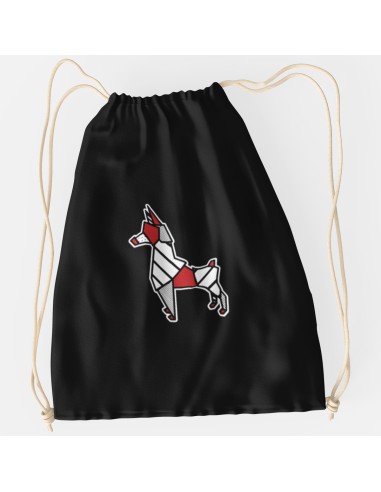 Drawstring Bag Origami Pinscher Pop Bag