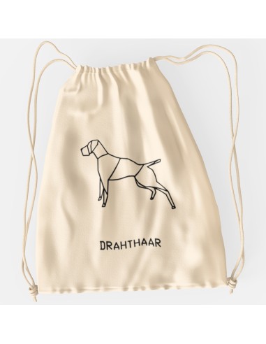 Drawstring Bag Sacca Origami German Drahthaar