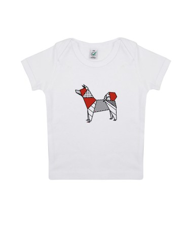 T-shirt Baby Neonati Pop Origami Akita