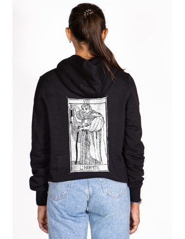 Tarot De Marseille Women's Hoodie L'hermite IX