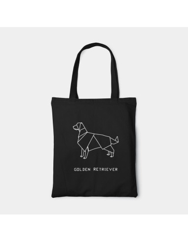 Shopper Bag Borsa Origami Golden Retriever