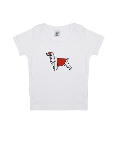 T-shirt Baby Neonati Pop Origami Cocker Spaniel