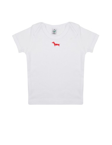 T-shirt Baby Neonati Minigami Dachshund