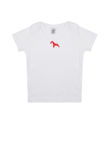 T-shirt Baby Neonati Minigami Fox Terrier