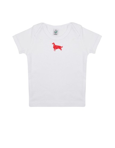 T-shirt Baby Neonati Minigami Golden Retriever