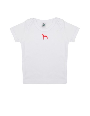 T-shirt Baby Neonati Minigami Great Dane