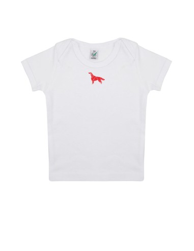 T-shirt Baby Neonati Minigami Irish Setter