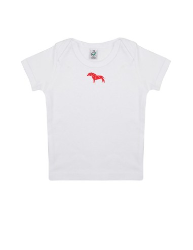 T-shirt Baby Neonati Minigami Pitbull