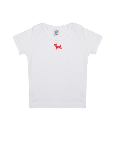 T-shirt Baby Neonati Minigami Scottish Terrier