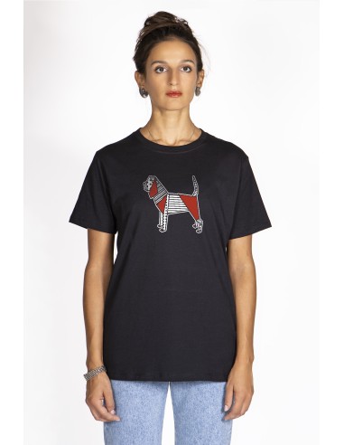 Women's Pop Origami T-shirt Beagle