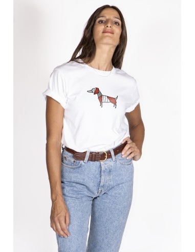 Women's Pop Origami T-shirt Dachshund