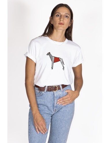 T-shirt Donna Pop Origami Greyhound