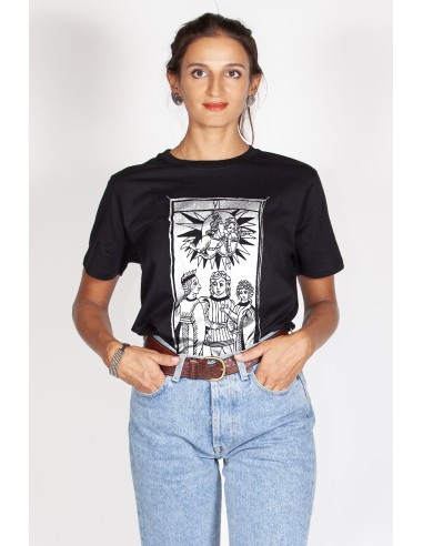 T-shirt  Donna "Tarot De Marseille" Tarocchi di Marsiglia  L’amoureux VI