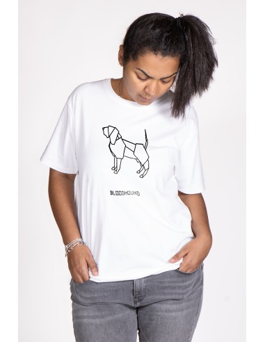 Women's Origami T-shirt Bloodhound