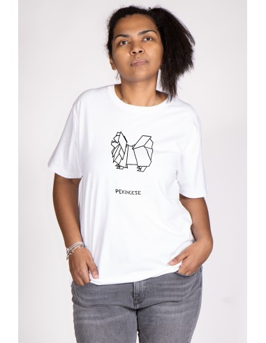 T-shirt Donna Origami Pekingese