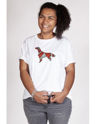 T-shirt Donna Pop Origami Irish Setter