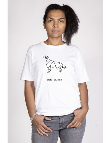 T-shirt Donna Origami Irish Setter