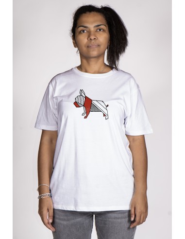 Women's Pop Origami T-shirt French Bulldog