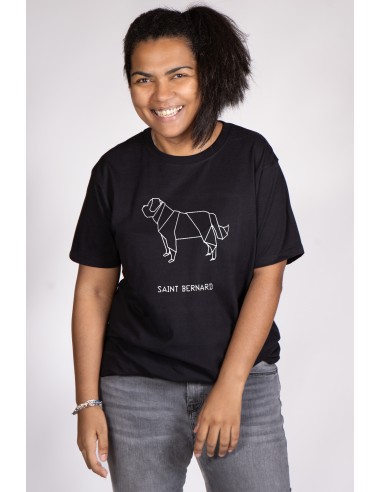 T-shirt Donna Origami Saint Bernard