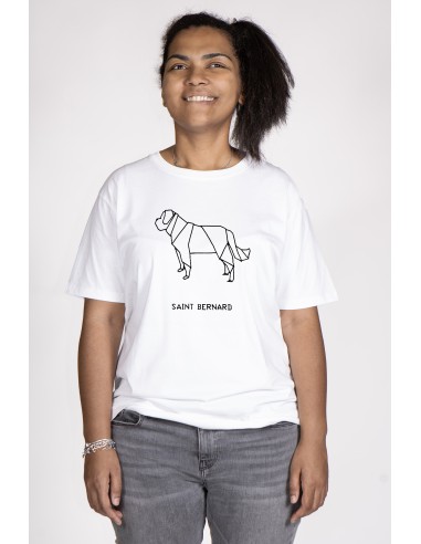 T-shirt Donna Origami Saint Bernard