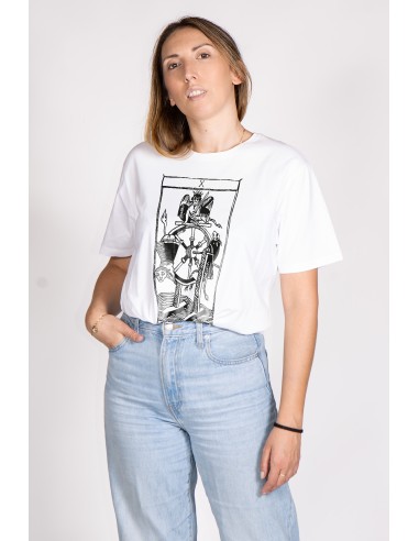 T-shirt  Donna "Tarot De Marseille" Tarocchi di Marsiglia  La Roue De Fortune X