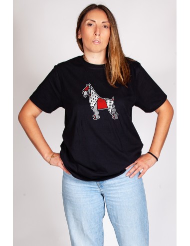 Women's Pop Origami T-shirt Schnauzer