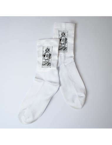 Crew Socks  Man Woman Unisex Tarot De Marseille "Tarot de Marseille" La Roue De Fortune X