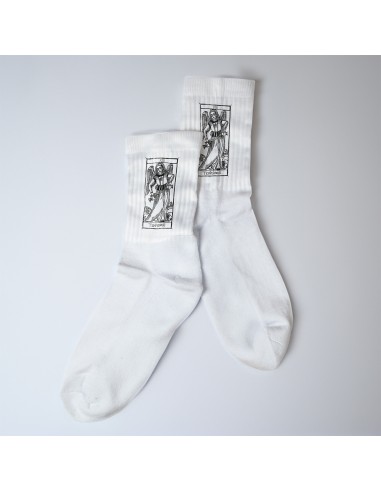 Crew Socks  Man Woman Unisex Tarot De Marseille "Tarot de Marseille" La Temperance XIV